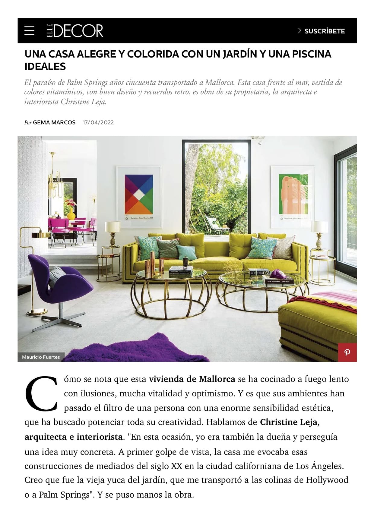 ELLE DECOR SPAIN