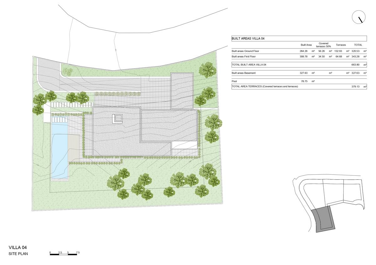 Wunderschönes Grundstück + Projekt für eine Luxusvilla in Son Vida