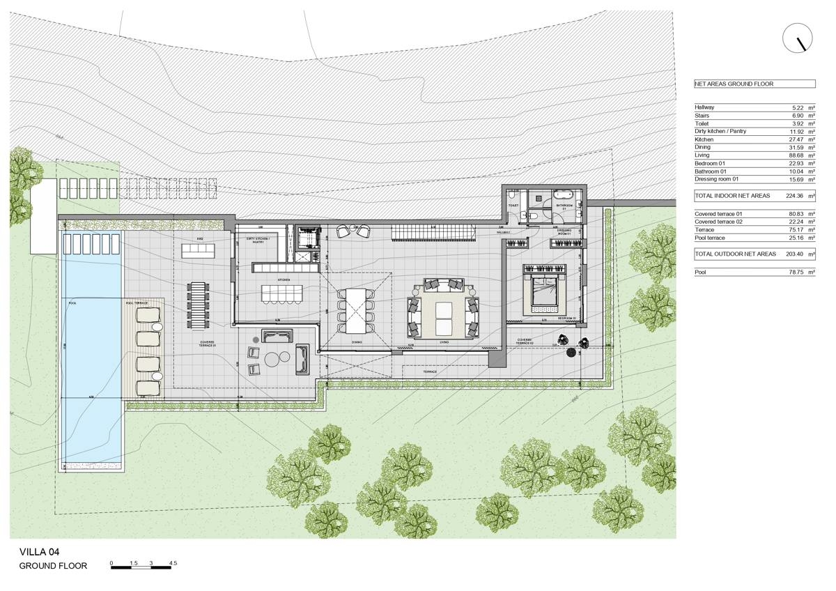 Wunderschönes Grundstück + Projekt für eine Luxusvilla in Son Vida