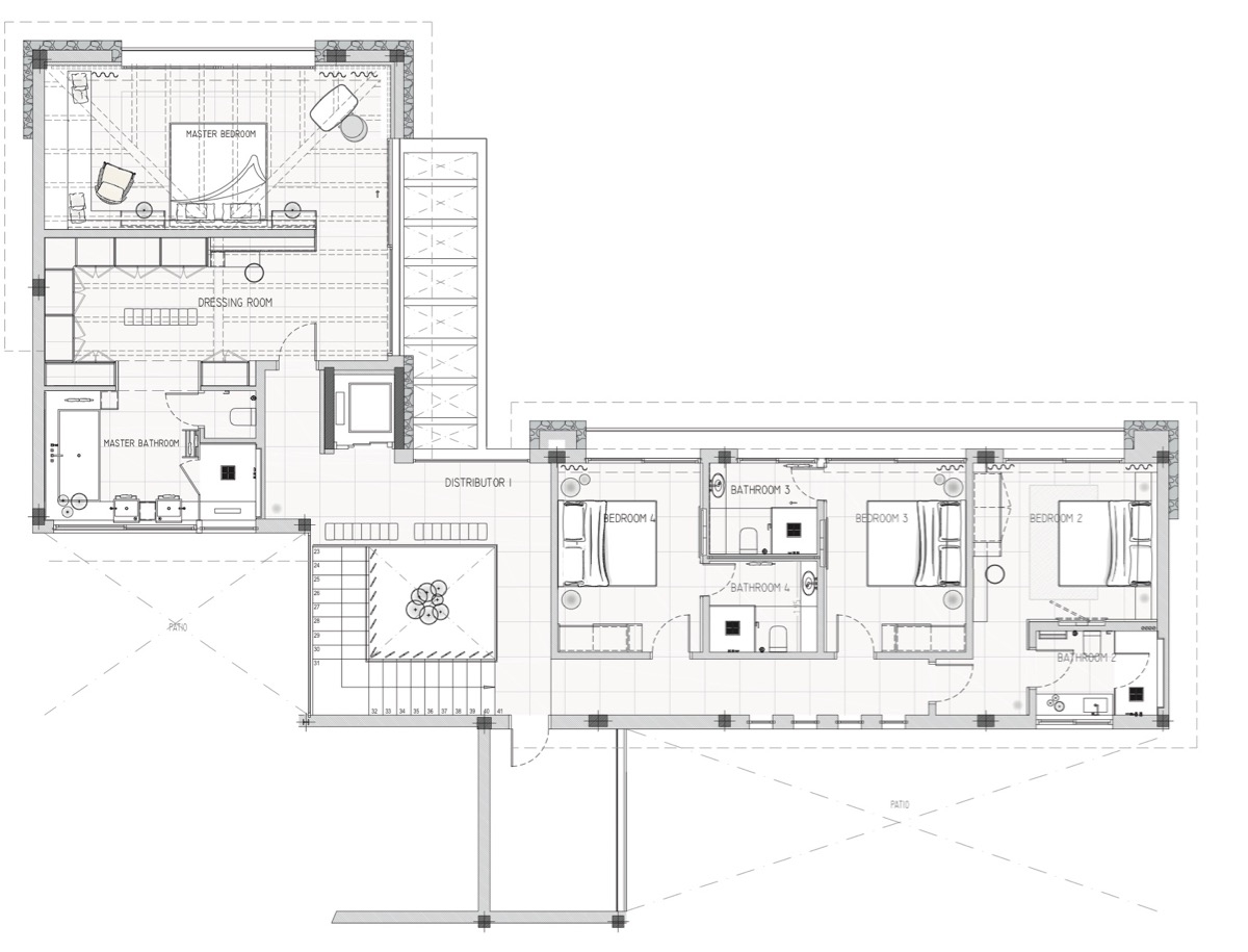 Neu gebaute Villa mit Traumblick in Cala Llamp