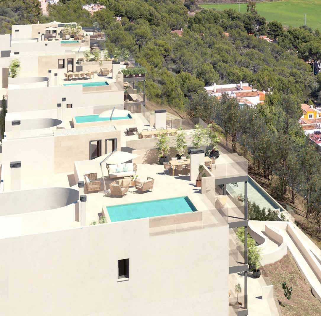 Piso con terraza y piscina comunitaria en Santa Ponça